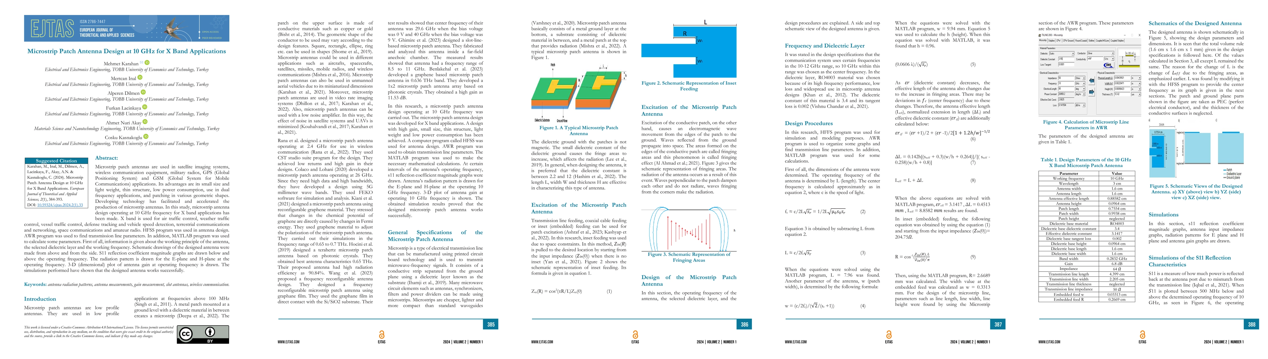 Thumbnail for Microstrip Patch Antenna Design at 10 GHz for X Band Applications