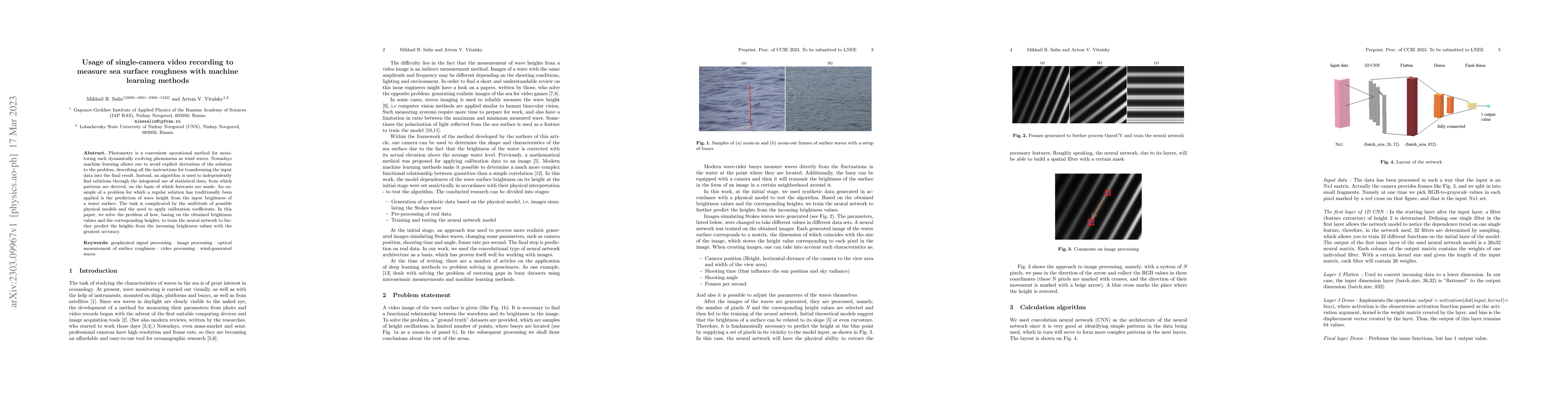Thumbnail for Usage of single-camera video recording to measure sea surface roughness
  with machine learning methods