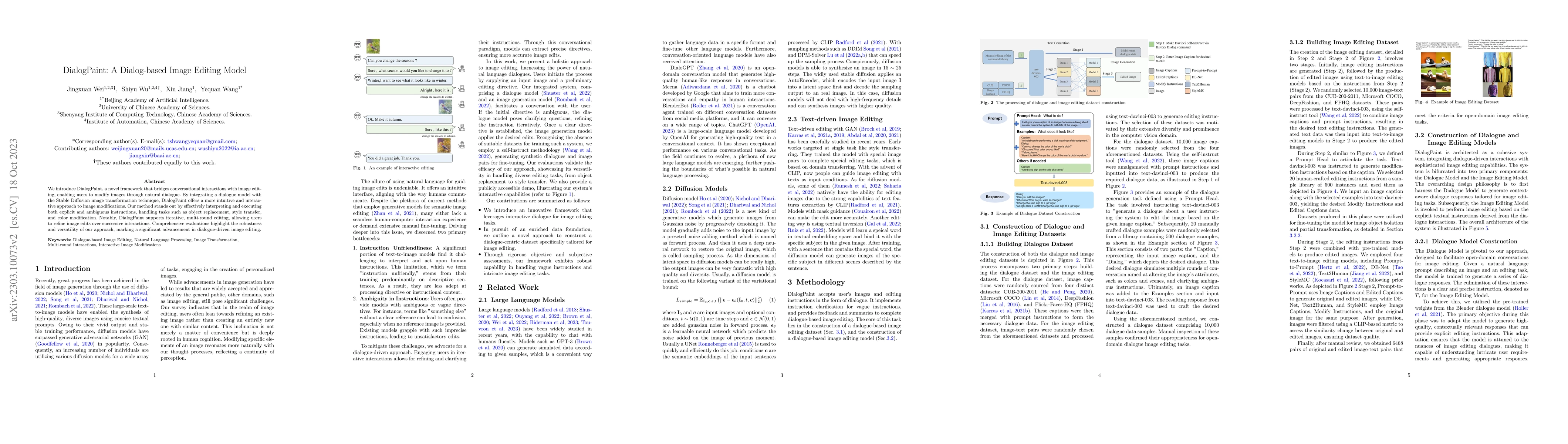Thumbnail for DialogPaint: A Dialog-based Image Editing Model