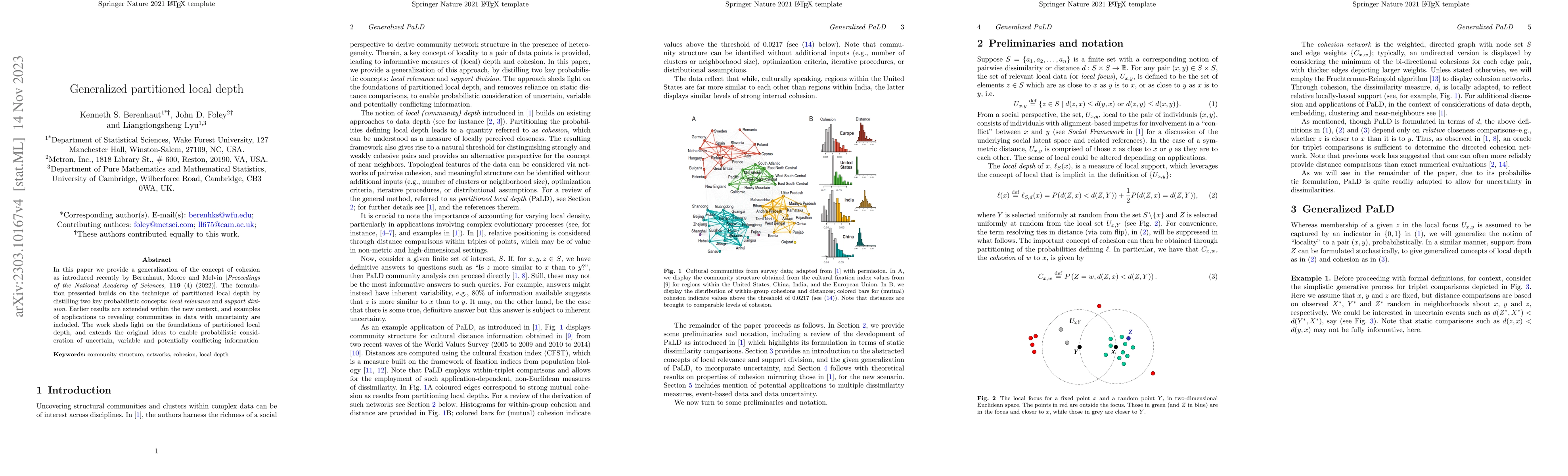 Thumbnail for Generalized partitioned local depth