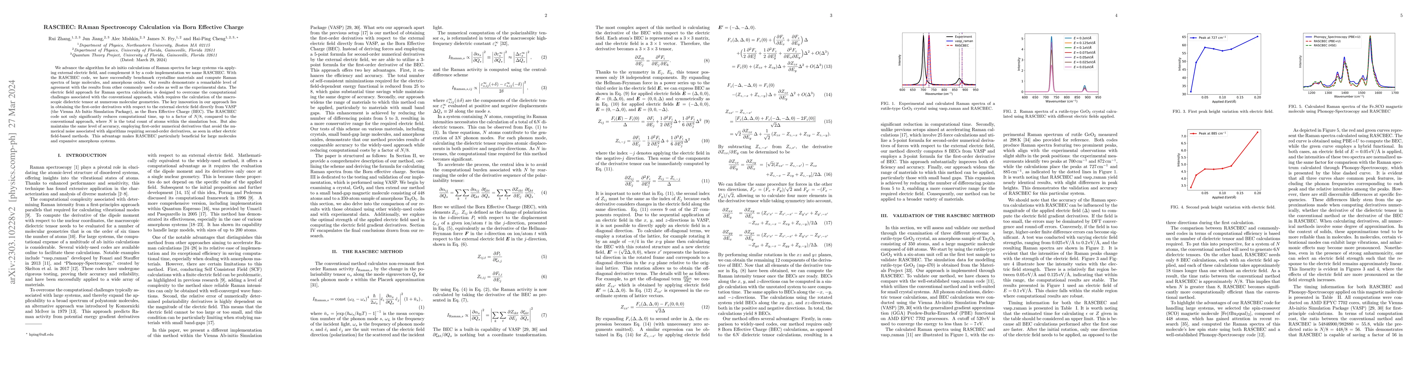 Thumbnail for RASCBEC: RAman Spectroscopy Calculation via Born Effective Charge