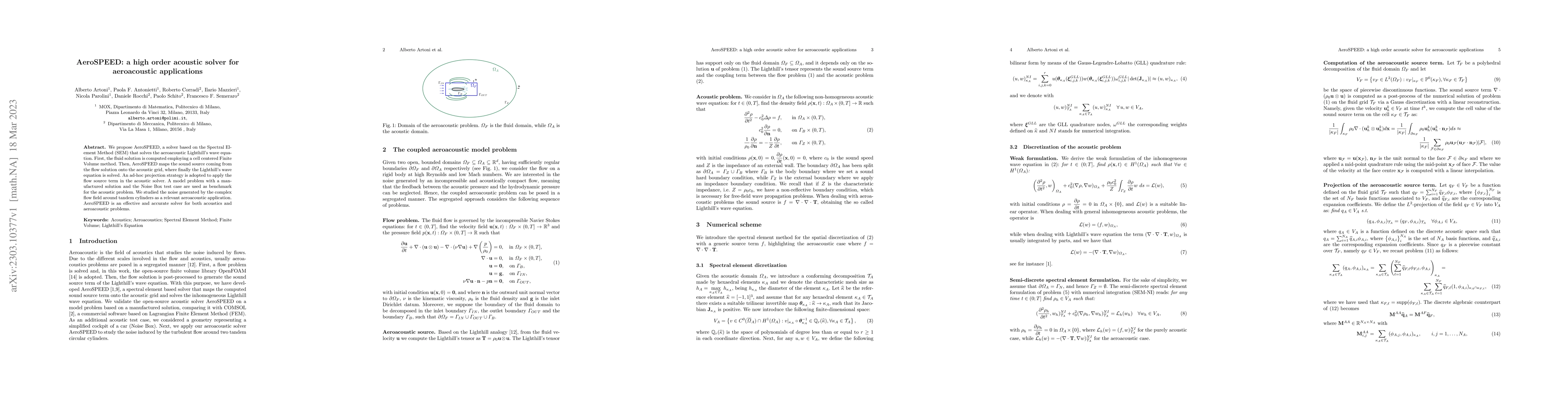 Thumbnail for AeroSPEED: a high order acoustic solver for aeroacoustic applications