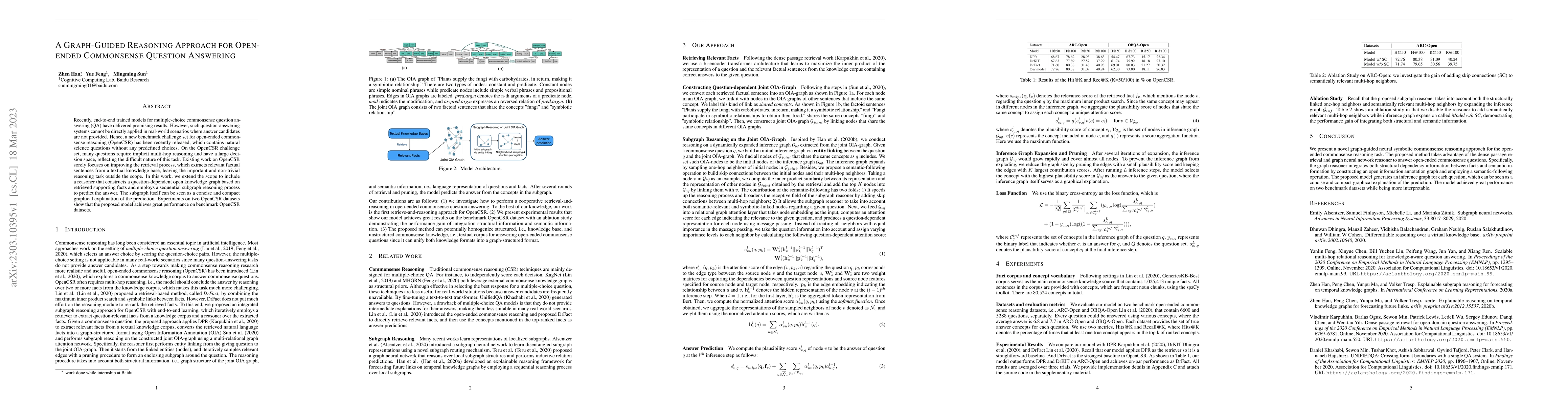 Thumbnail for A Graph-Guided Reasoning Approach for Open-ended Commonsense Question
  Answering