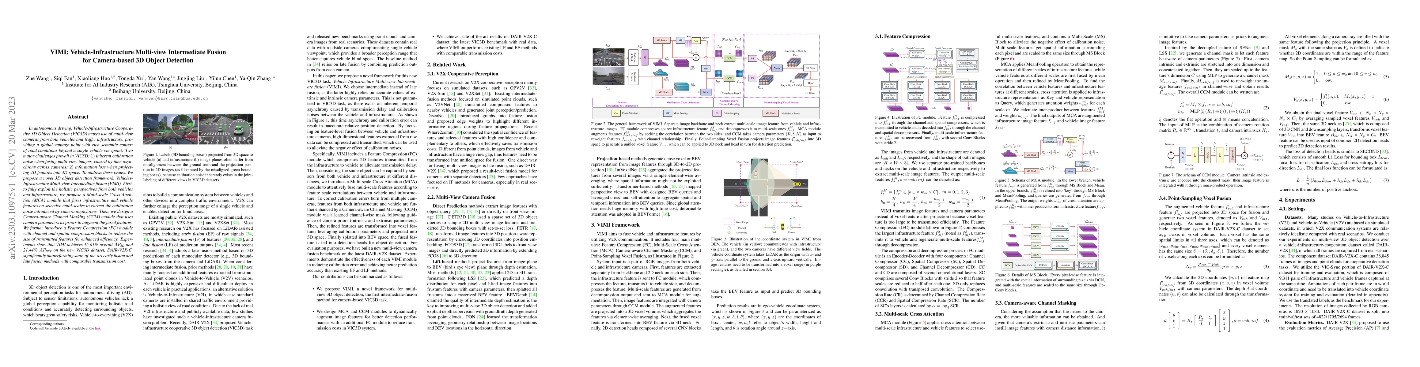 Thumbnail for VIMI: Vehicle-Infrastructure Multi-view Intermediate Fusion for
  Camera-based 3D Object Detection