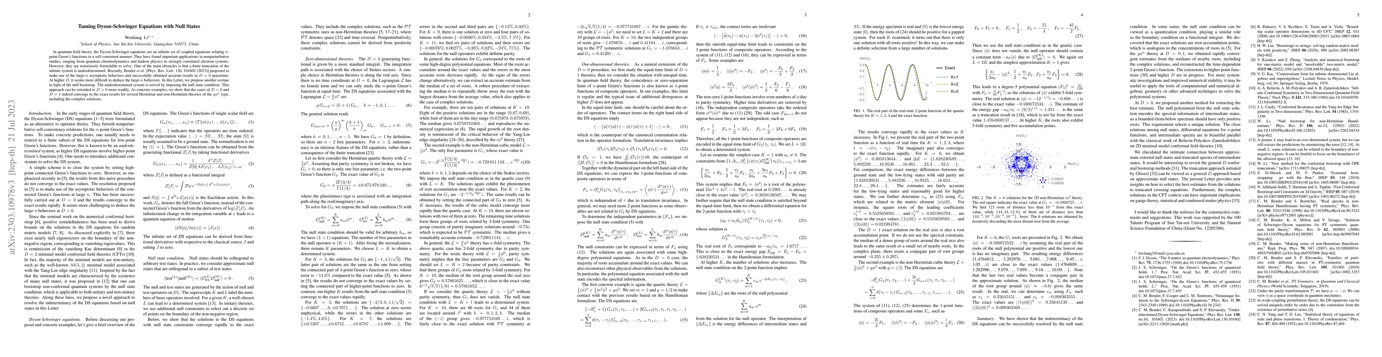 Thumbnail for Taming Dyson-Schwinger equations with null states