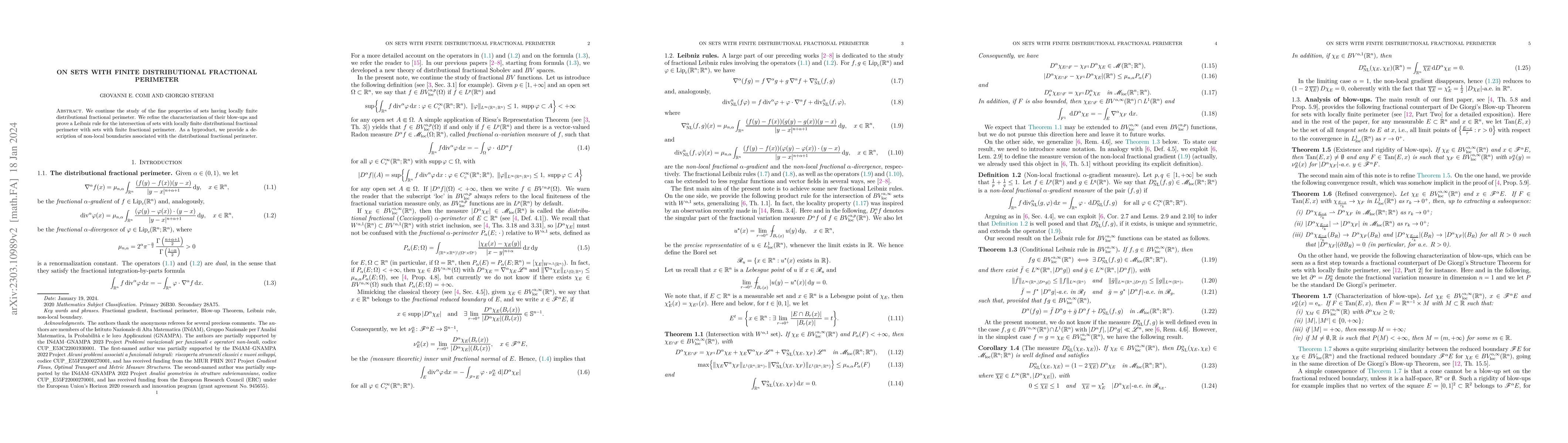 Thumbnail for On sets with finite distributional fractional perimeter