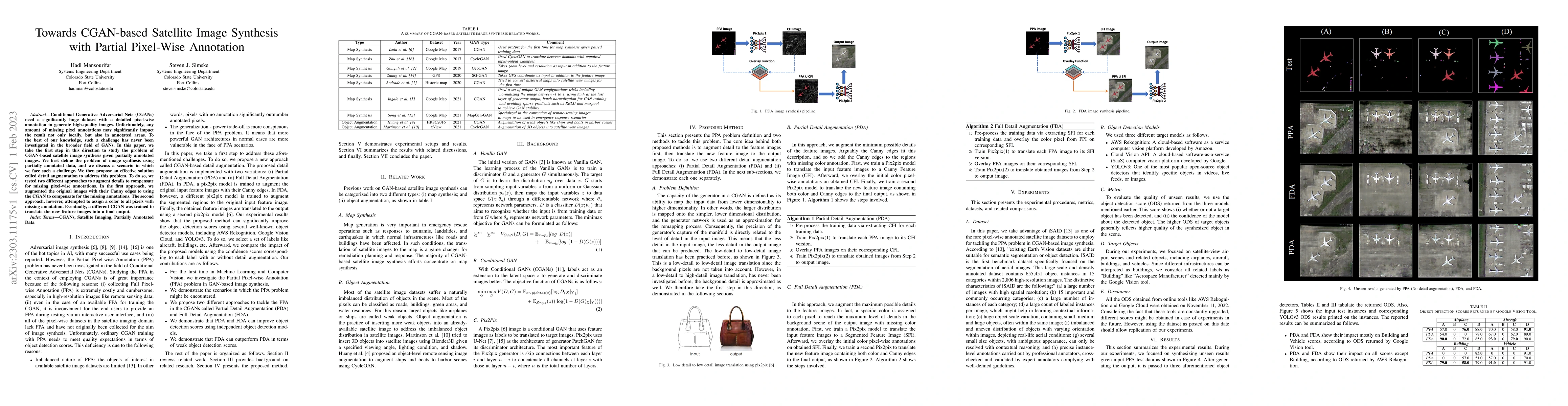Thumbnail for Towards CGAN-based Satellite Image Synthesis with Partial Pixel-Wise
  Annotation