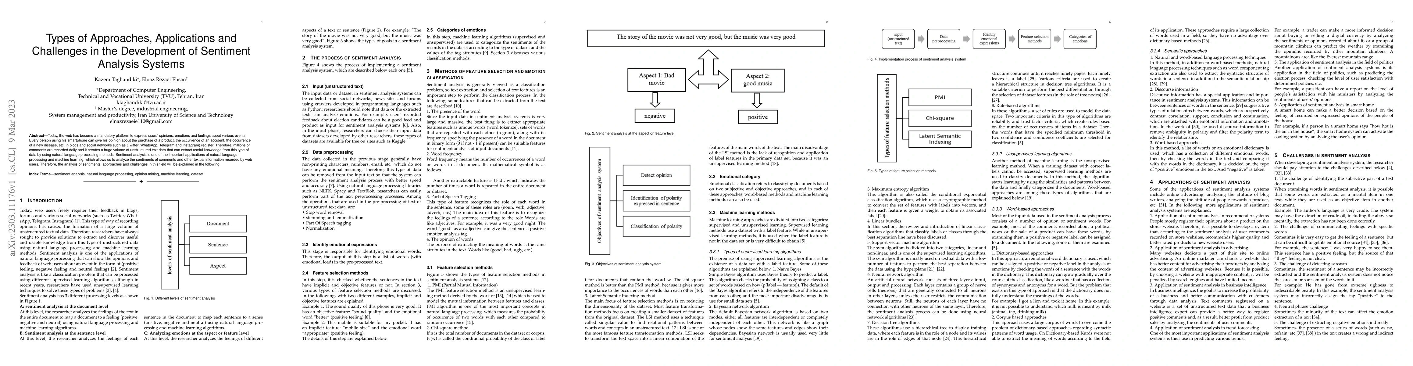Thumbnail for Types of Approaches, Applications and Challenges in the Development of
  Sentiment Analysis Systems
