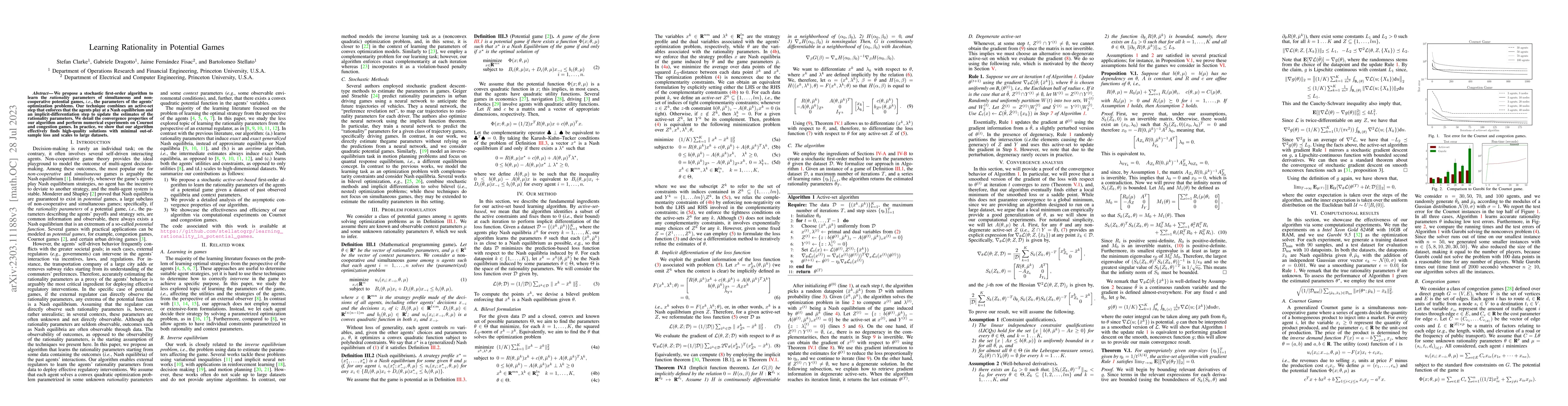 Thumbnail for Learning Rationality in Potential Games