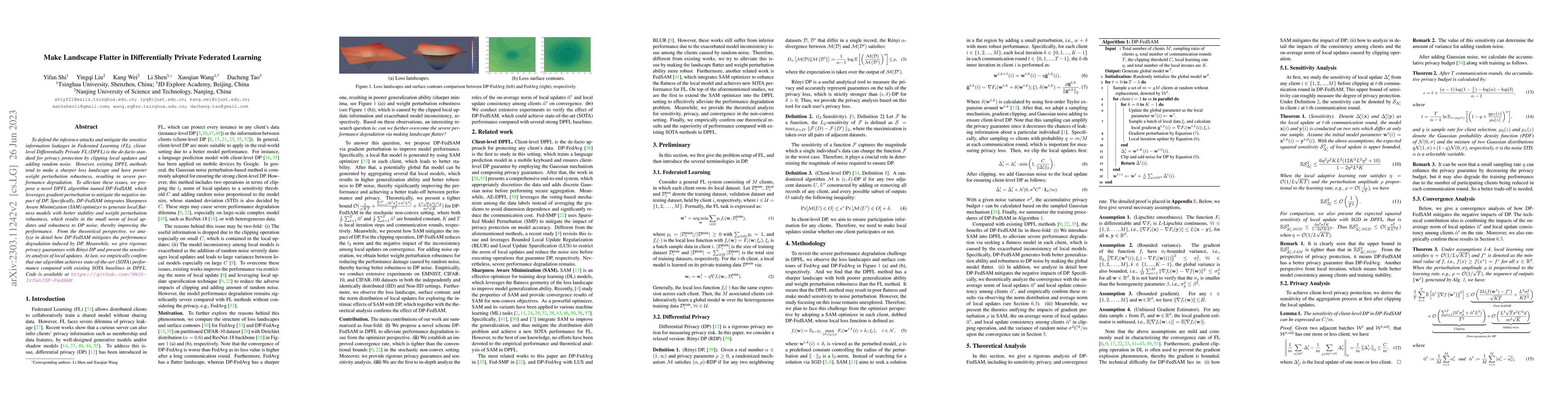 Thumbnail for Make Landscape Flatter in Differentially Private Federated Learning