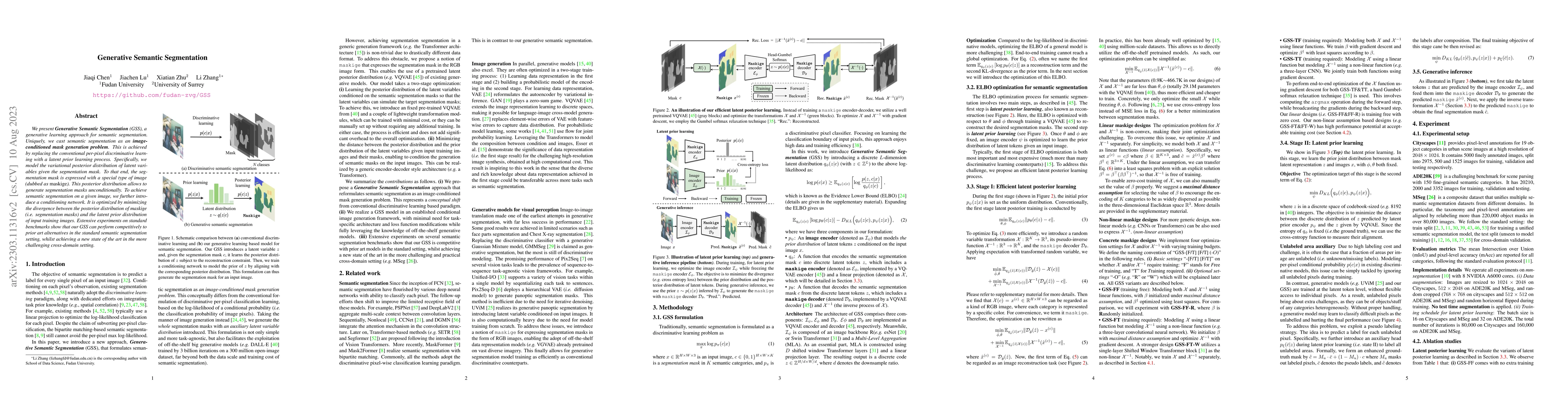 Thumbnail for Generative Semantic Segmentation