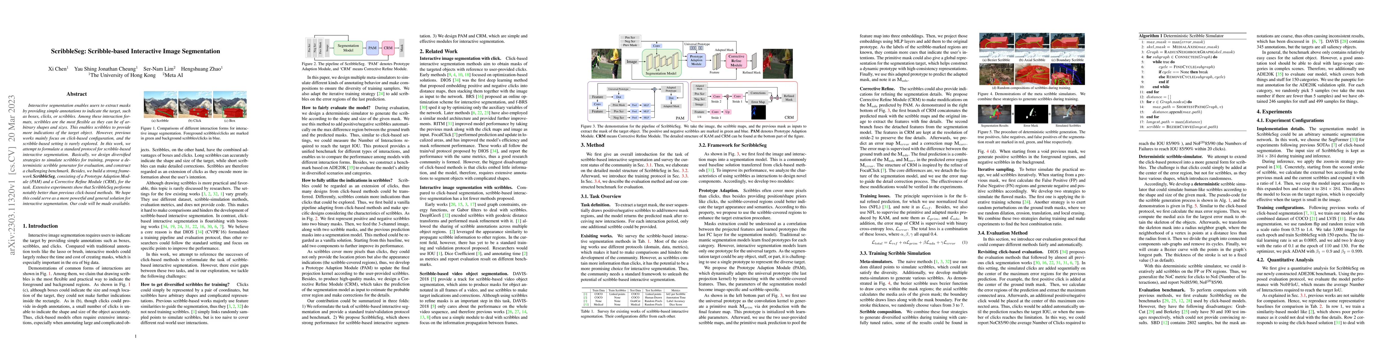 Thumbnail for ScribbleSeg: Scribble-based Interactive Image Segmentation
