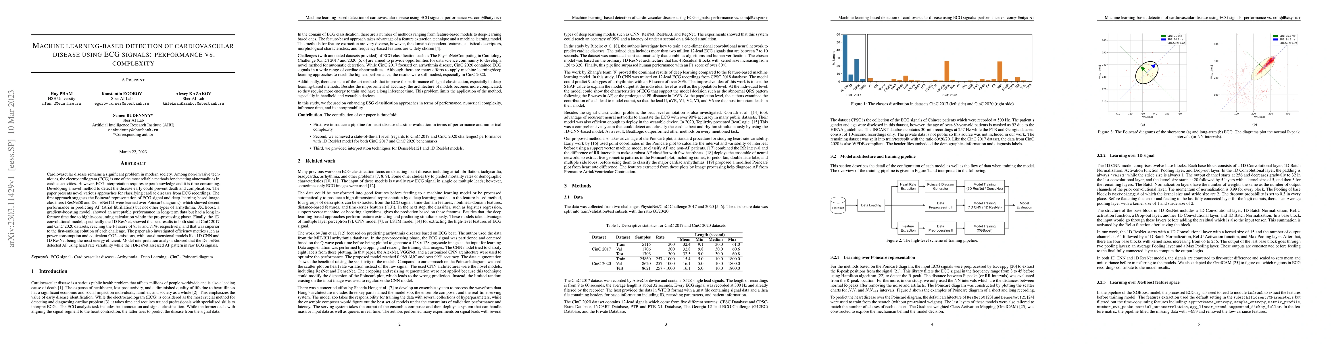 Thumbnail for Machine learning-based detection of cardiovascular disease using ECG
  signals: performance vs. complexity