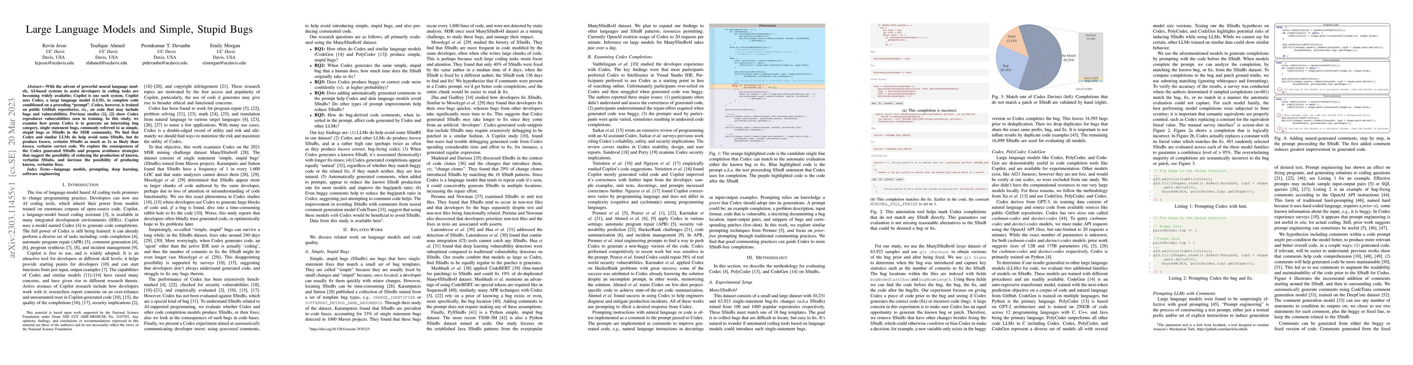 Thumbnail for Large Language Models and Simple, Stupid Bugs