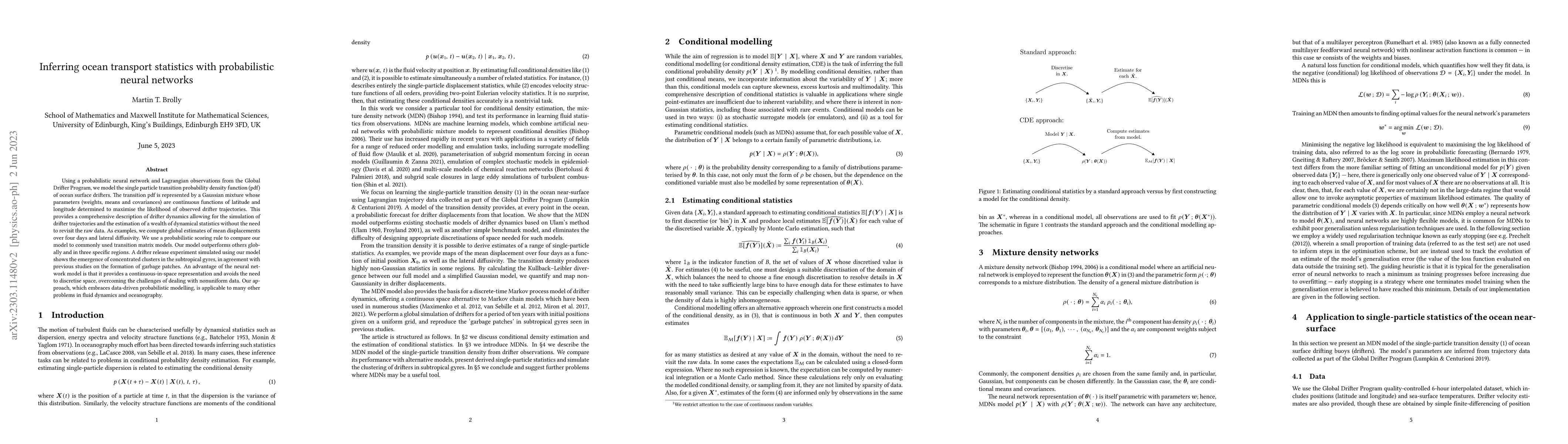 Thumbnail for Inferring ocean transport statistics with probabilistic neural networks