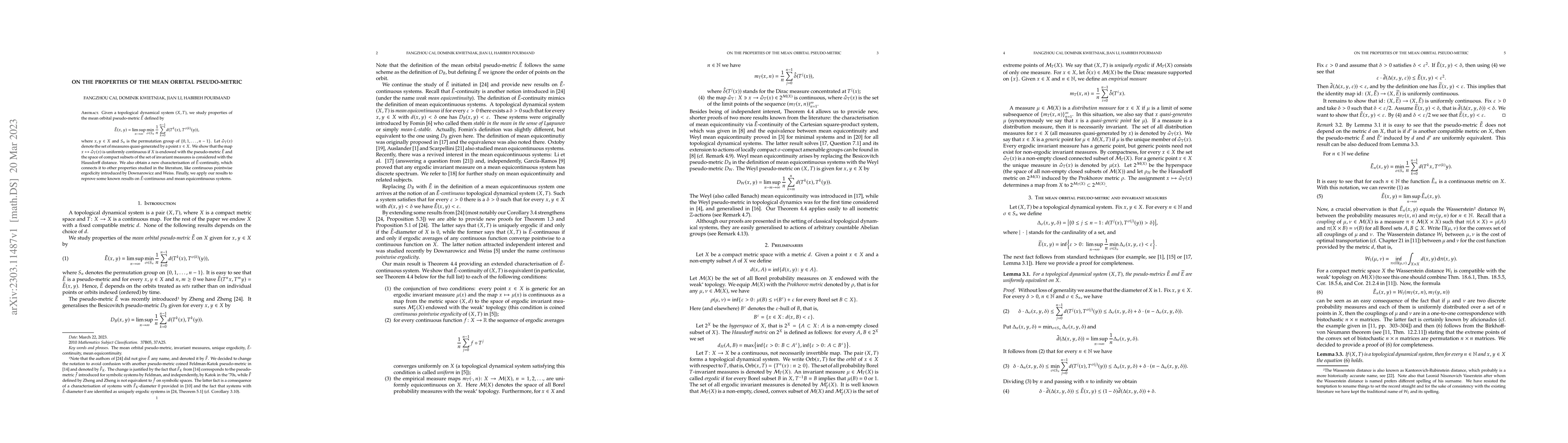 Thumbnail for On the properties of the mean orbital pseudo-metric