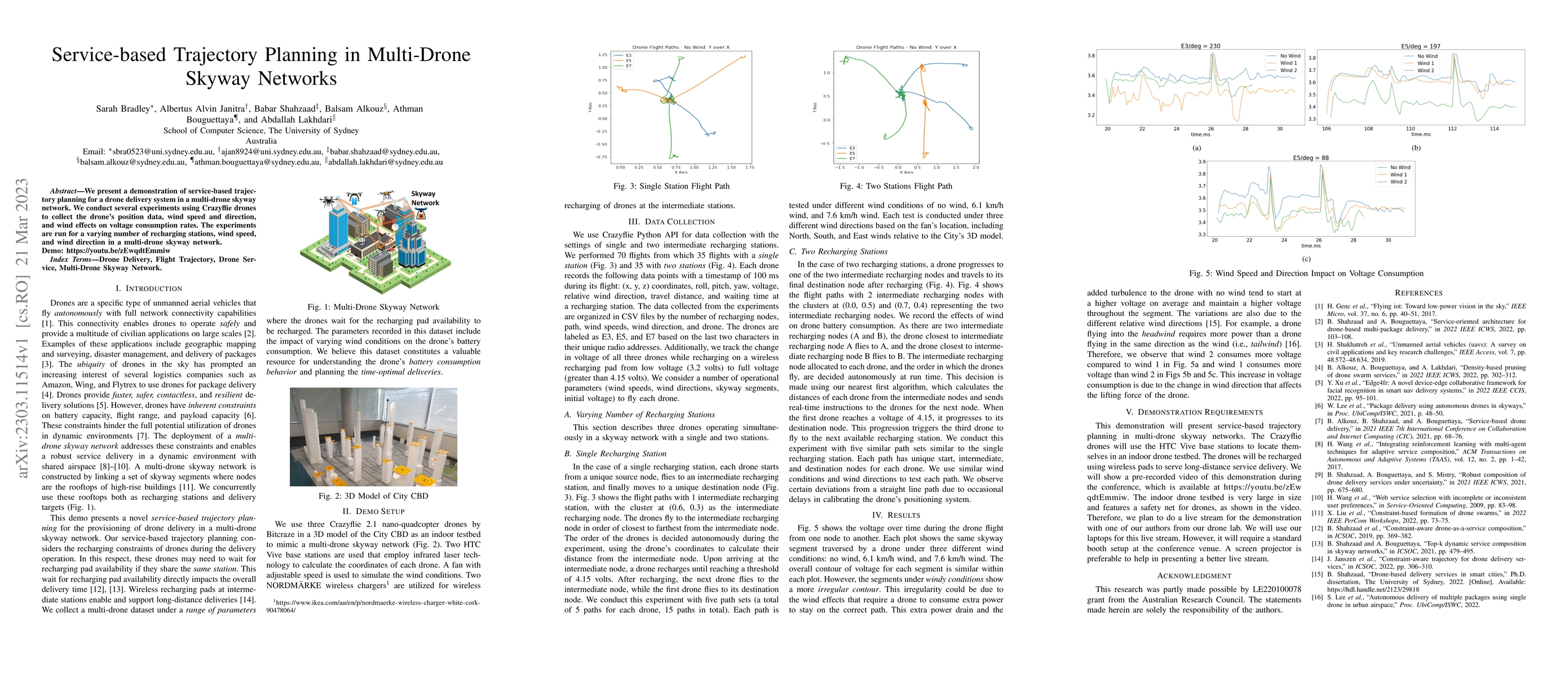 Thumbnail for Service-based Trajectory Planning in Multi-Drone Skyway Networks