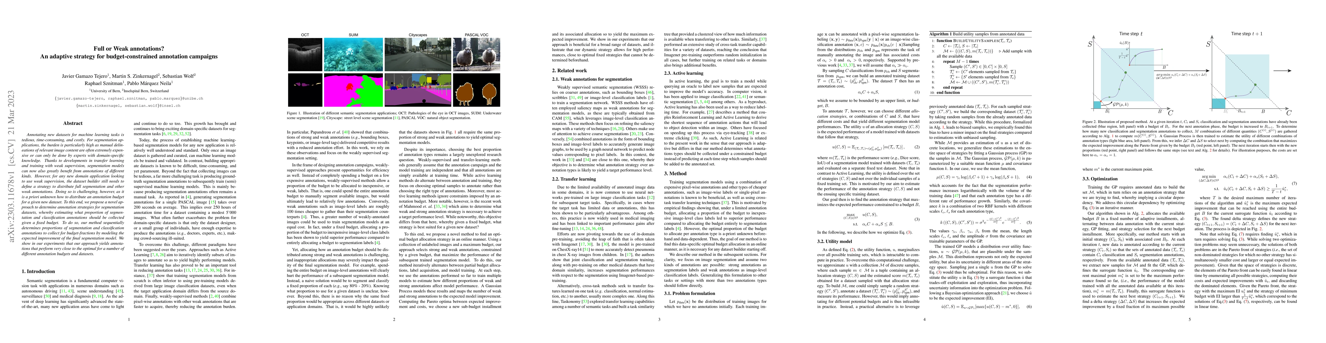 Thumbnail for Full or Weak annotations? An adaptive strategy for budget-constrained
  annotation campaigns