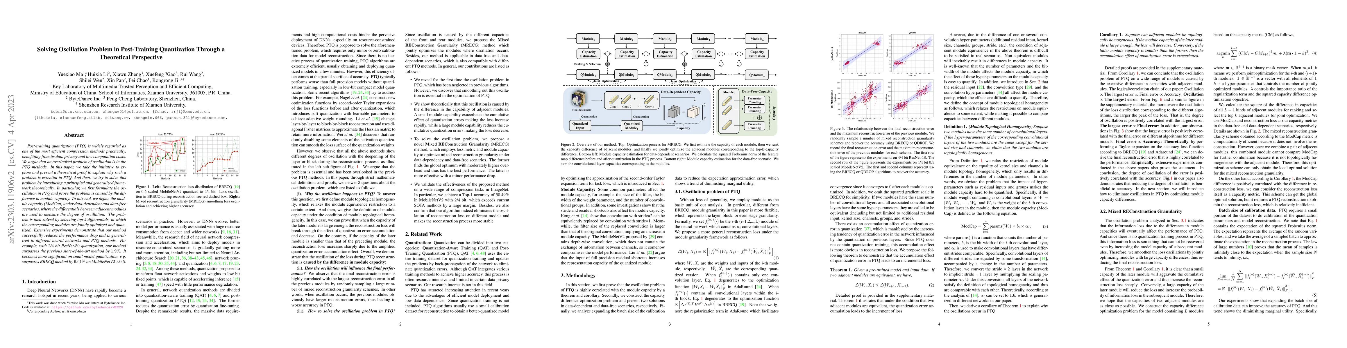 Thumbnail for Solving Oscillation Problem in Post-Training Quantization Through a
  Theoretical Perspective