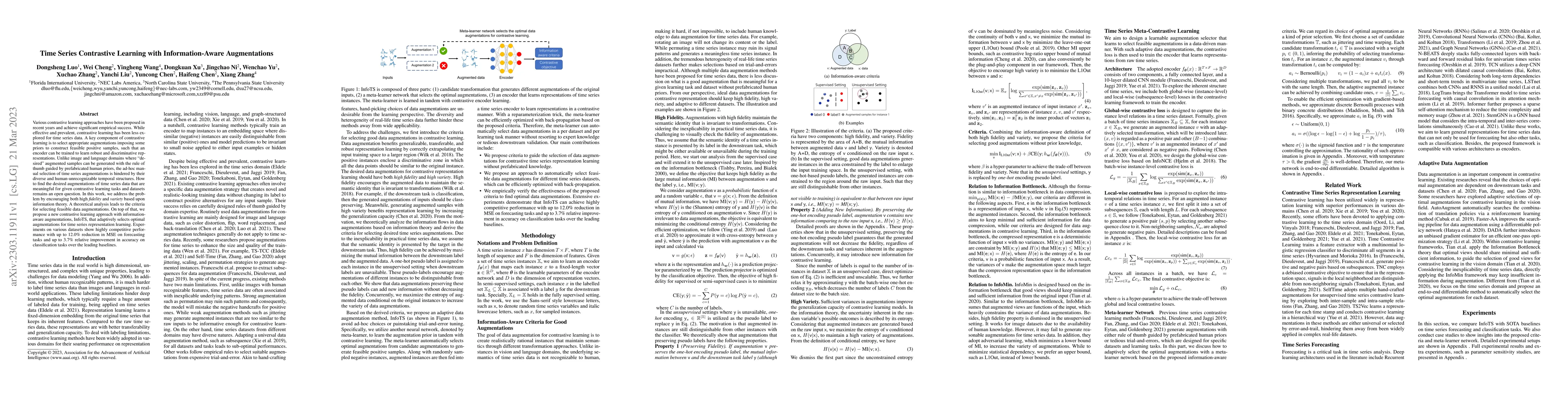 Thumbnail for Time Series Contrastive Learning with Information-Aware Augmentations