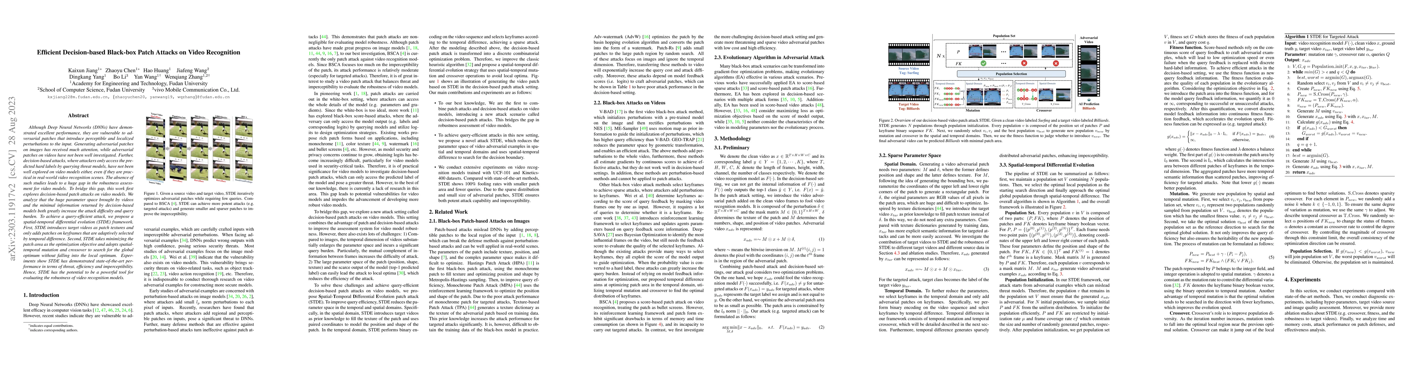 Thumbnail for Efficient Decision-based Black-box Patch Attacks on Video Recognition