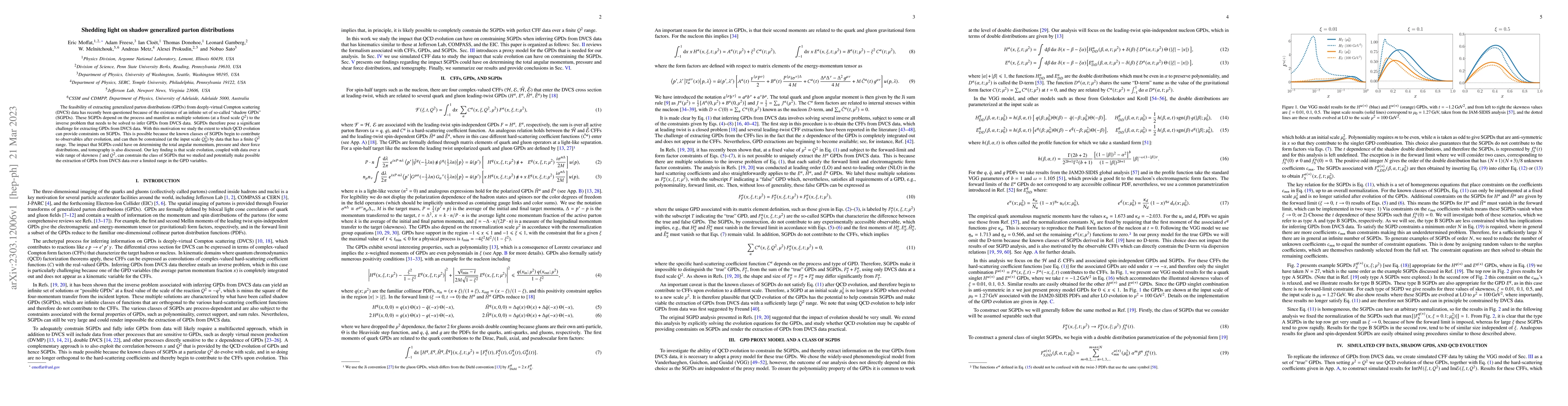 Thumbnail for Shedding light on shadow generalized parton distributions