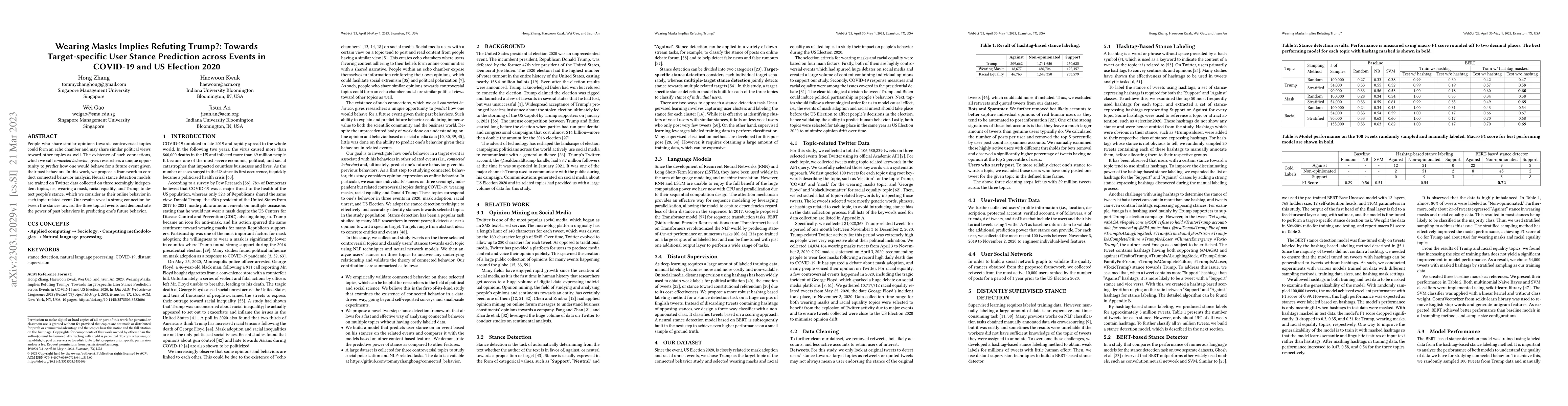 Thumbnail for Wearing Masks Implies Refuting Trump?: Towards Target-specific User
  Stance Prediction across Events in COVID-19 and US Election 2020