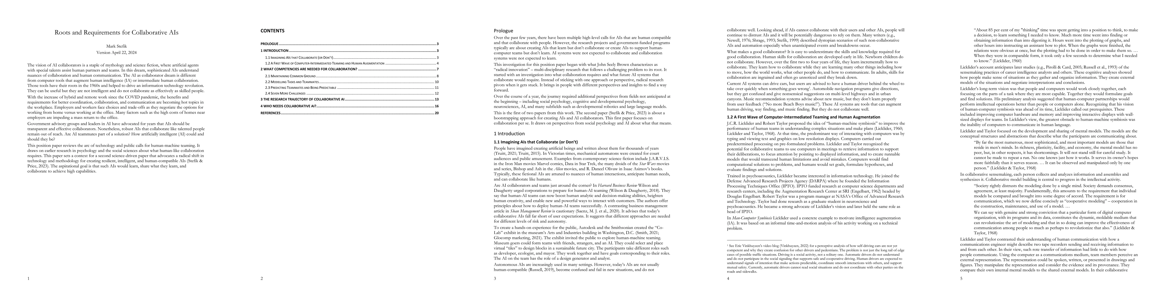 Thumbnail for Roots and Requirements for Collaborative AIs