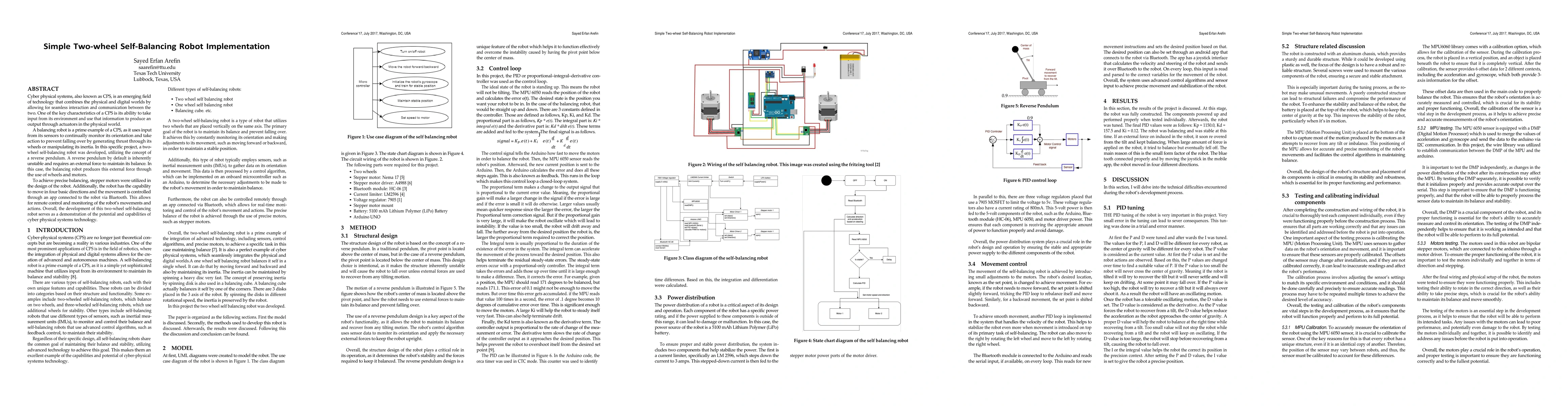 Thumbnail for Simple Two-wheel Self-Balancing Robot Implementation