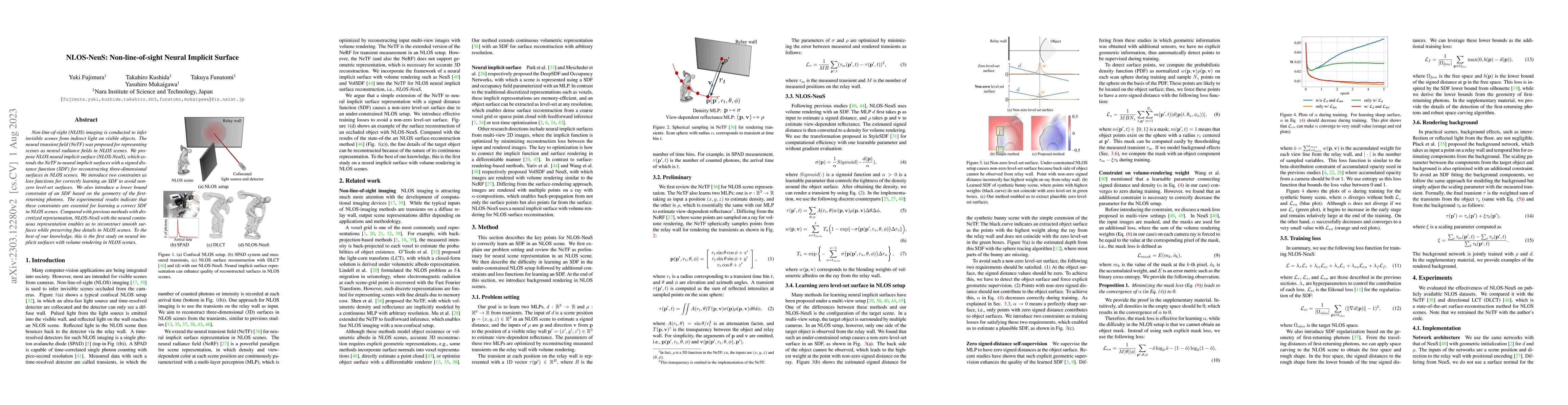 Thumbnail for NLOS-NeuS: Non-line-of-sight Neural Implicit Surface