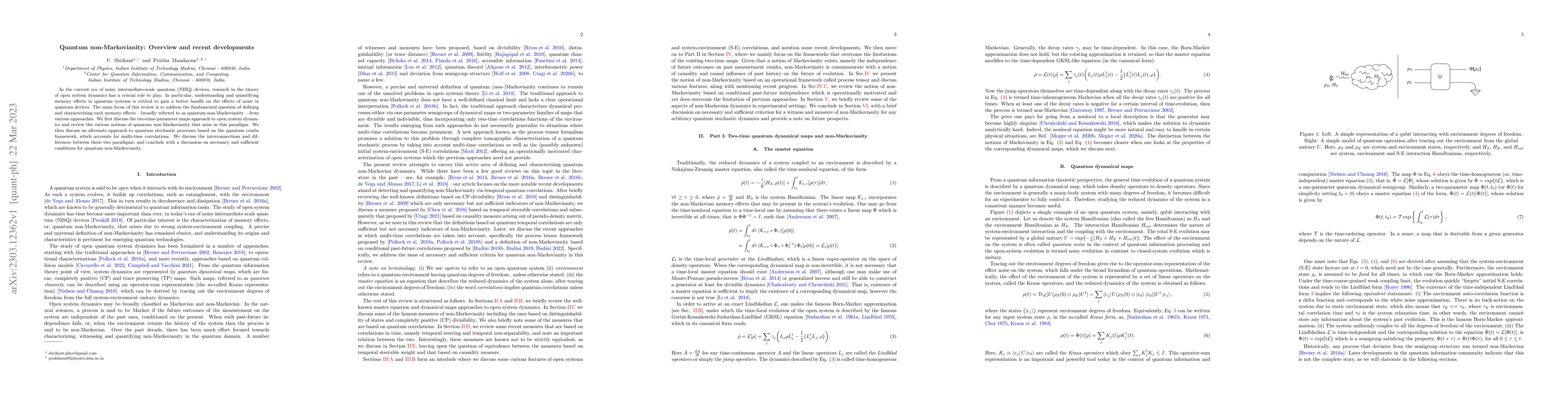 Thumbnail for Quantum non-Markovianity: Overview and recent developments