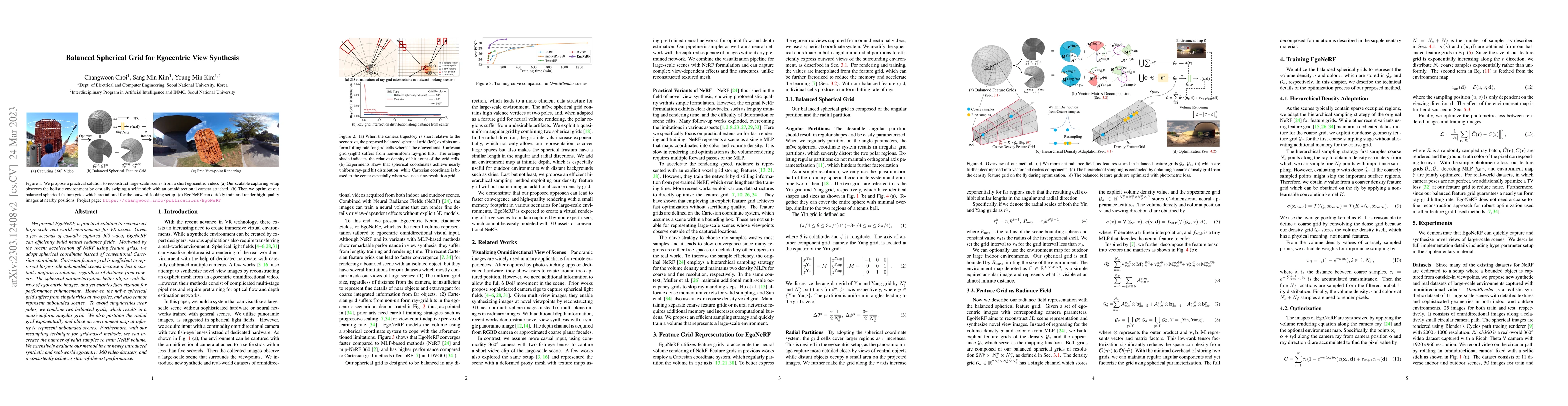 Thumbnail for Balanced Spherical Grid for Egocentric View Synthesis