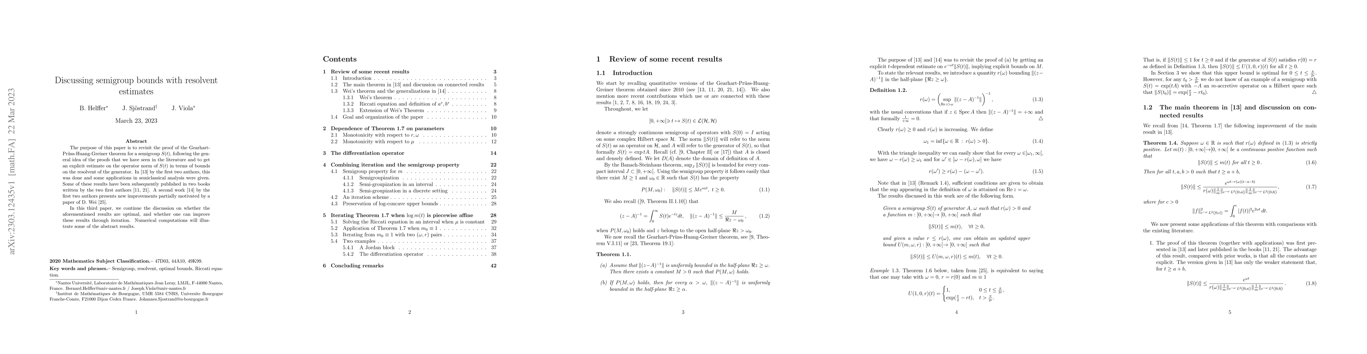 Thumbnail for Discussing semigroup bounds with resolvent estimates