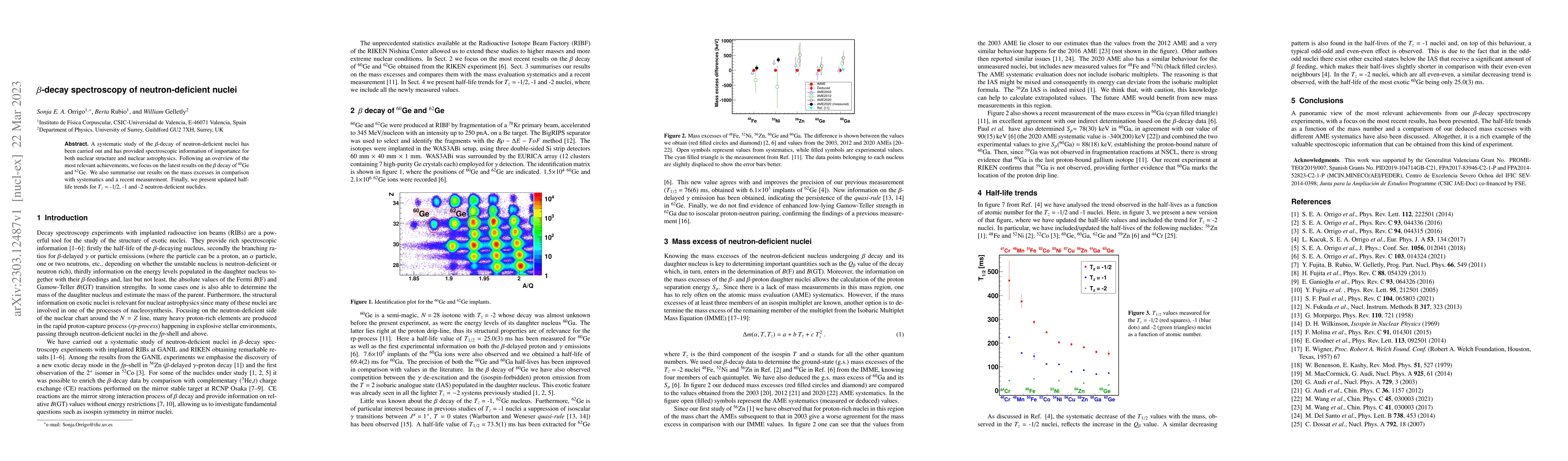 Thumbnail for $\beta$-decay spectroscopy of neutron-deficient nuclei
