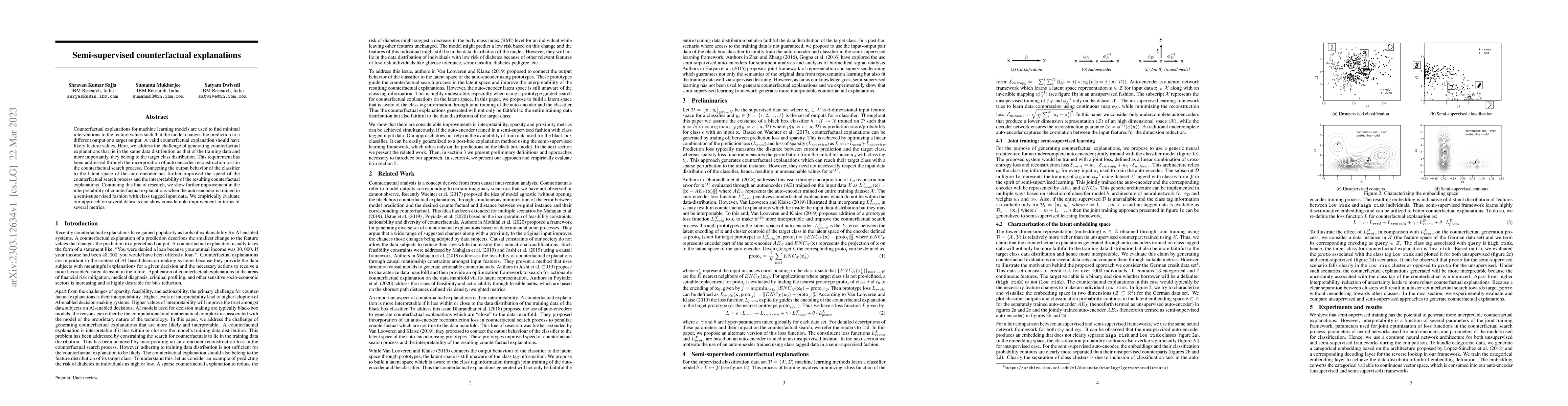 Thumbnail for Semi-supervised counterfactual explanations