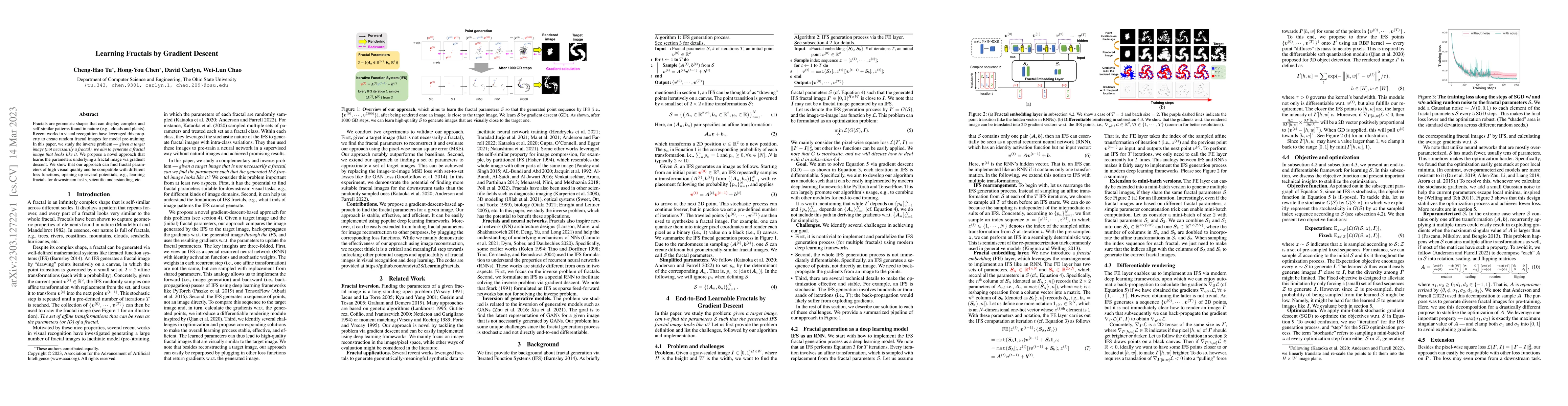 Thumbnail for Learning Fractals by Gradient Descent