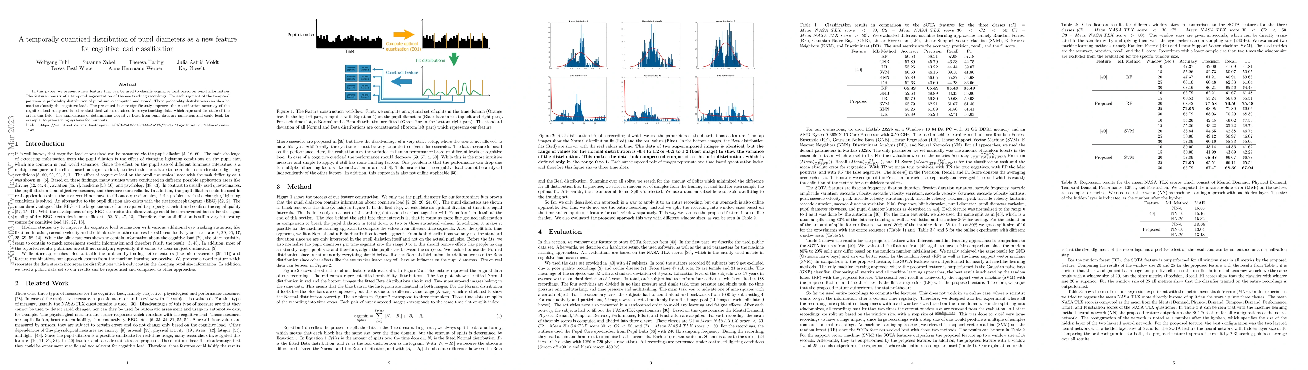 Thumbnail for A temporally quantized distribution of pupil diameters as a new feature
  for cognitive load classification