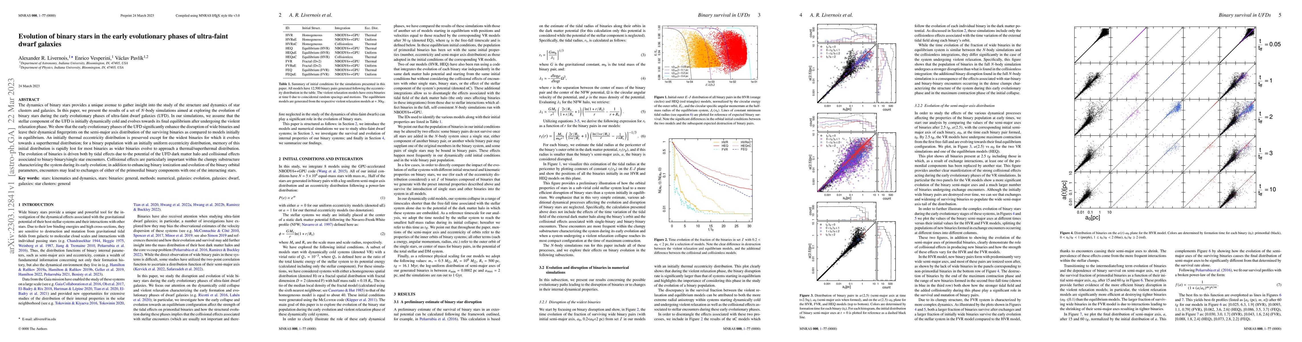 Thumbnail for Evolution of binary stars in the early evolutionary phases of
  ultra-faint dwarf galaxies