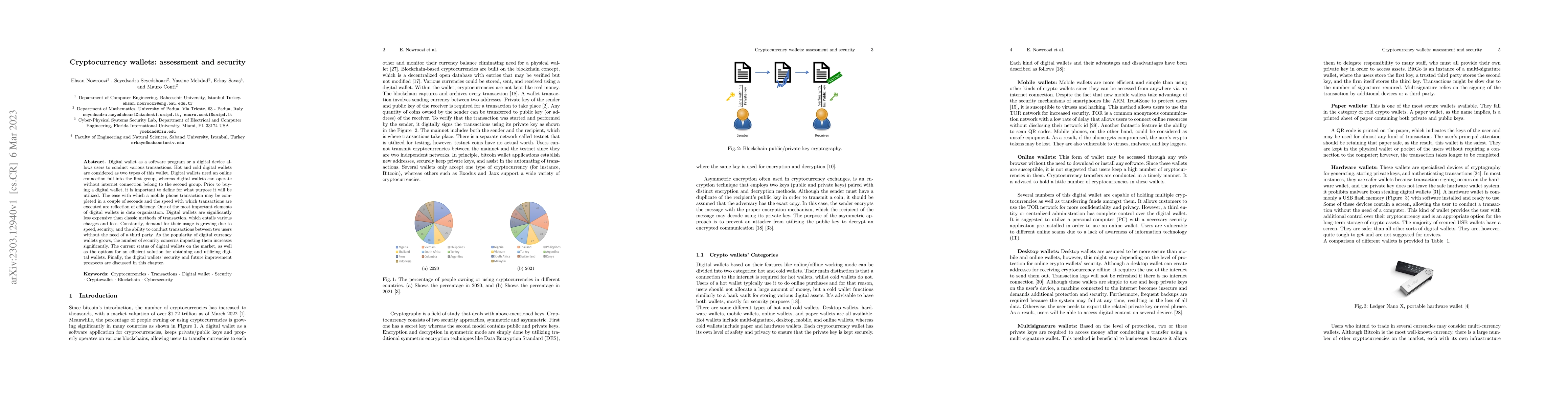 Thumbnail for Cryptocurrency wallets: assessment and security