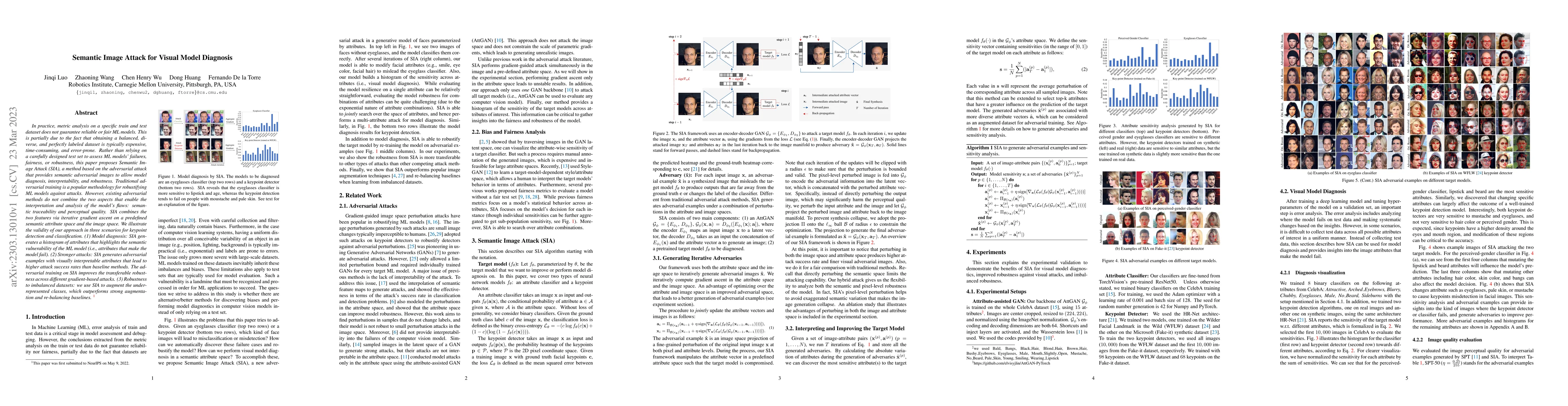 Thumbnail for Semantic Image Attack for Visual Model Diagnosis