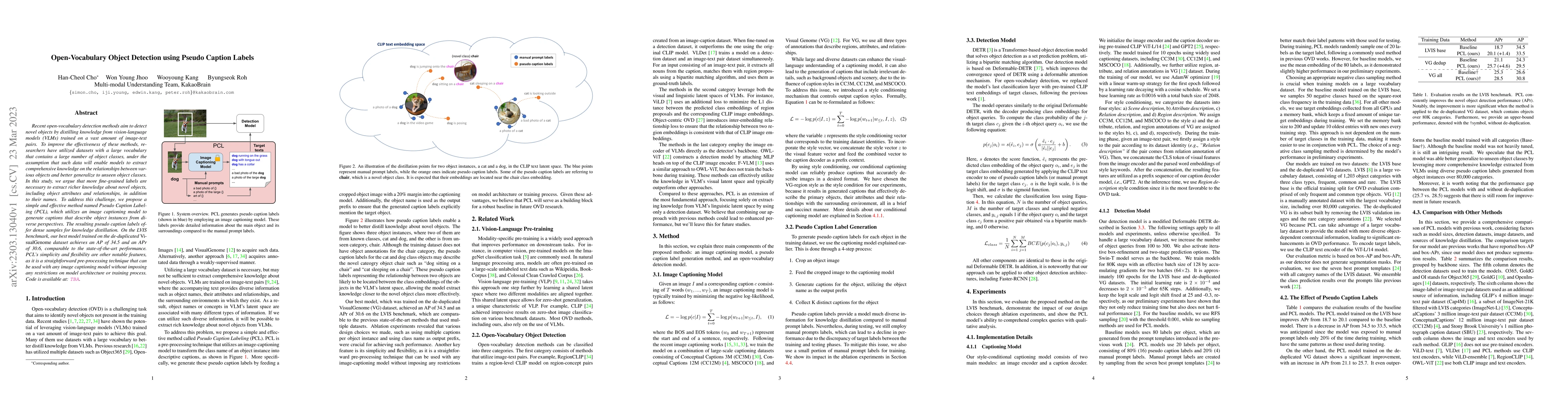 Thumbnail for Open-Vocabulary Object Detection using Pseudo Caption Labels