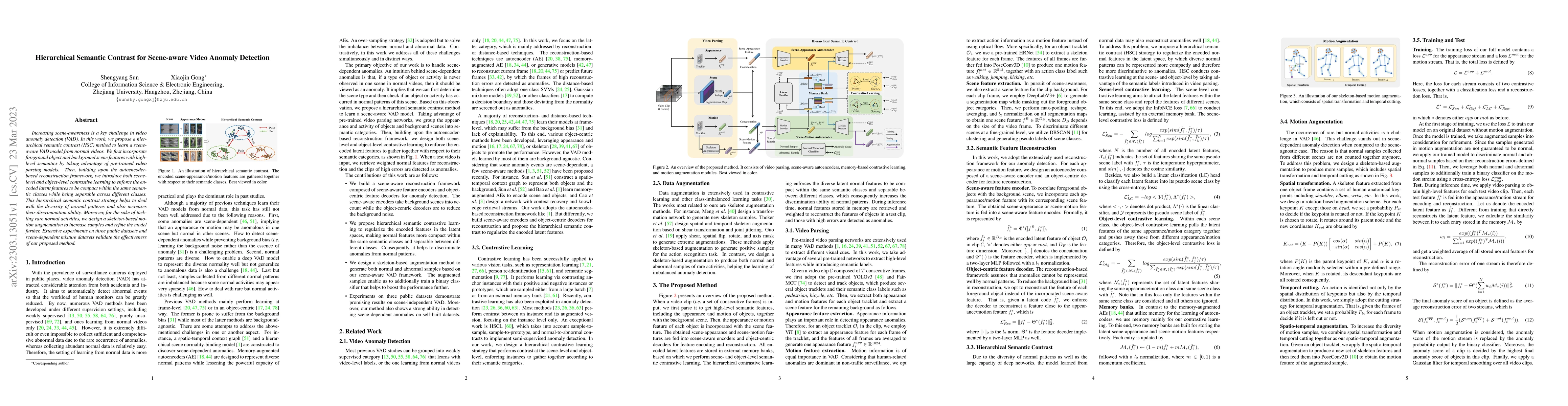 Thumbnail for Hierarchical Semantic Contrast for Scene-aware Video Anomaly Detection