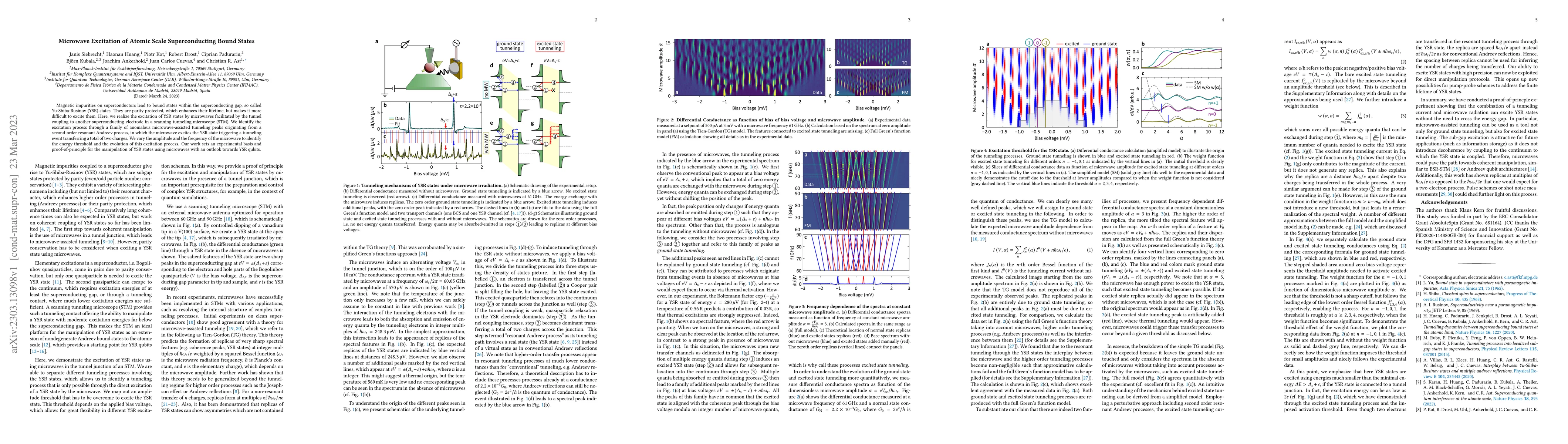 Thumbnail for Microwave Excitation of Atomic Scale Superconducting Bound States