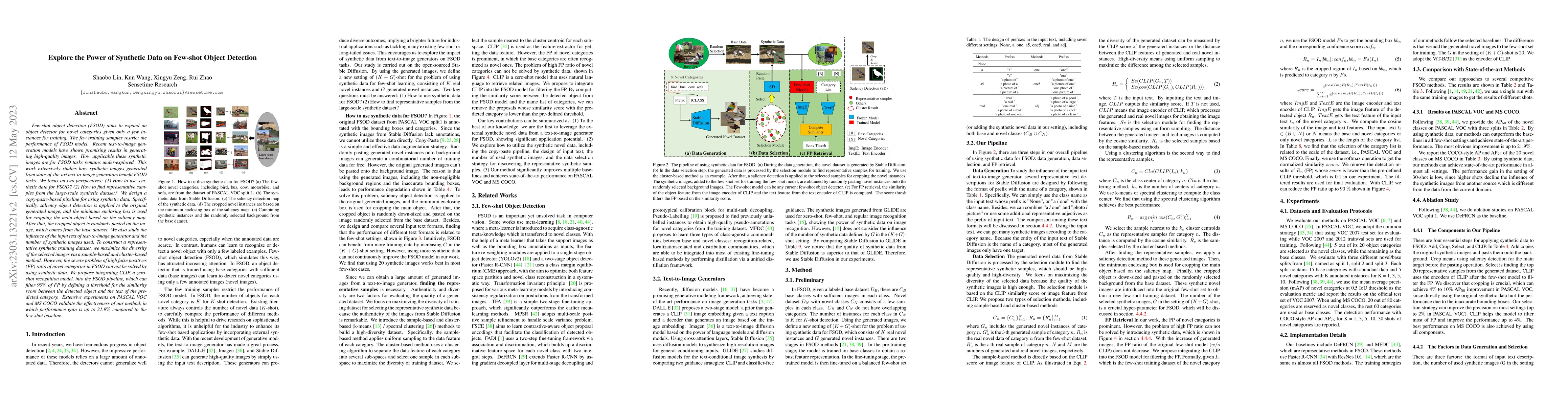 Thumbnail for Explore the Power of Synthetic Data on Few-shot Object Detection