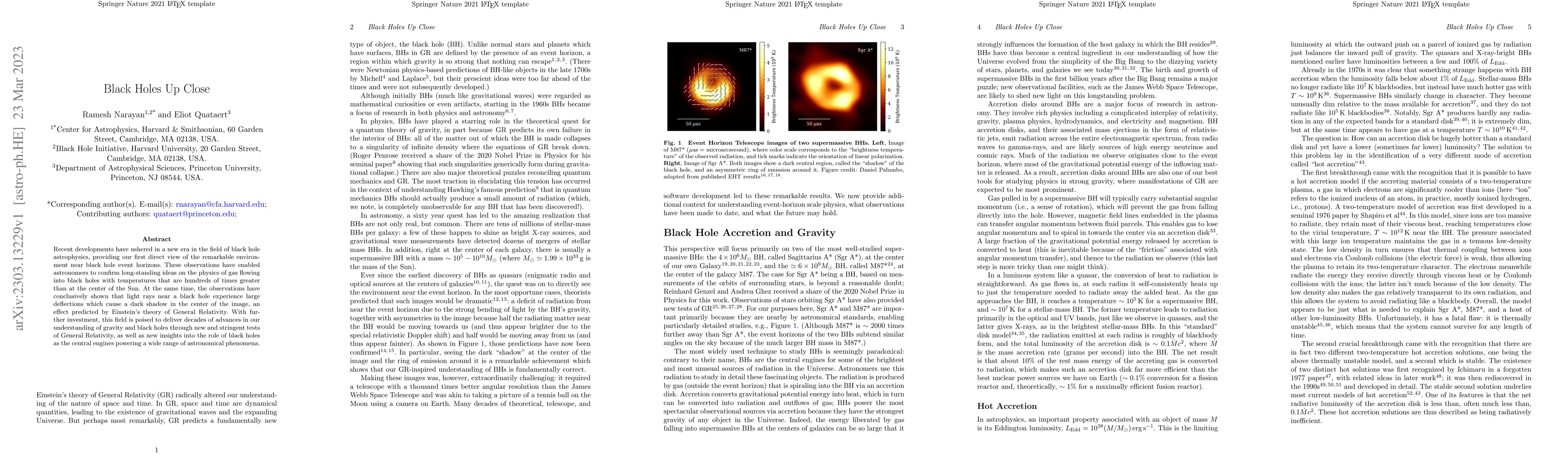 Thumbnail for Black Holes Up Close
