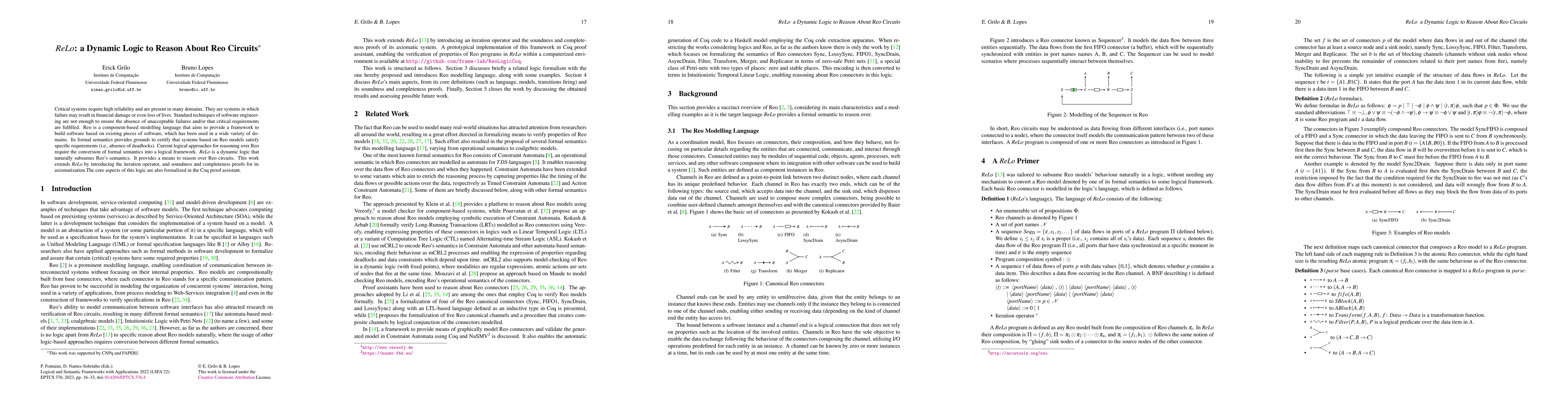 Thumbnail for ReLo: a Dynamic Logic to Reason About Reo Circuits