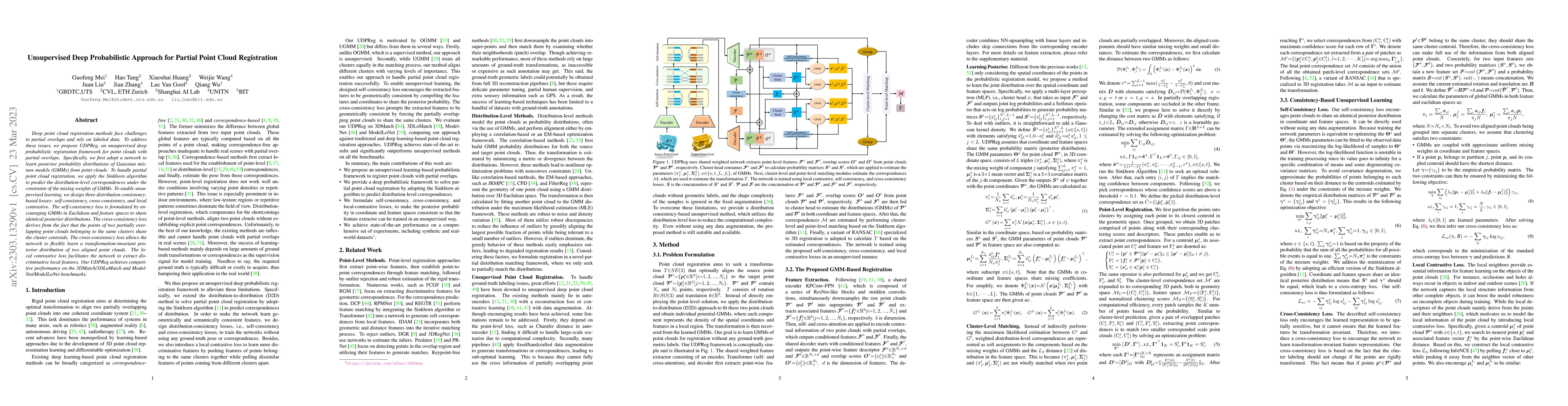 Thumbnail for Unsupervised Deep Probabilistic Approach for Partial Point Cloud
  Registration