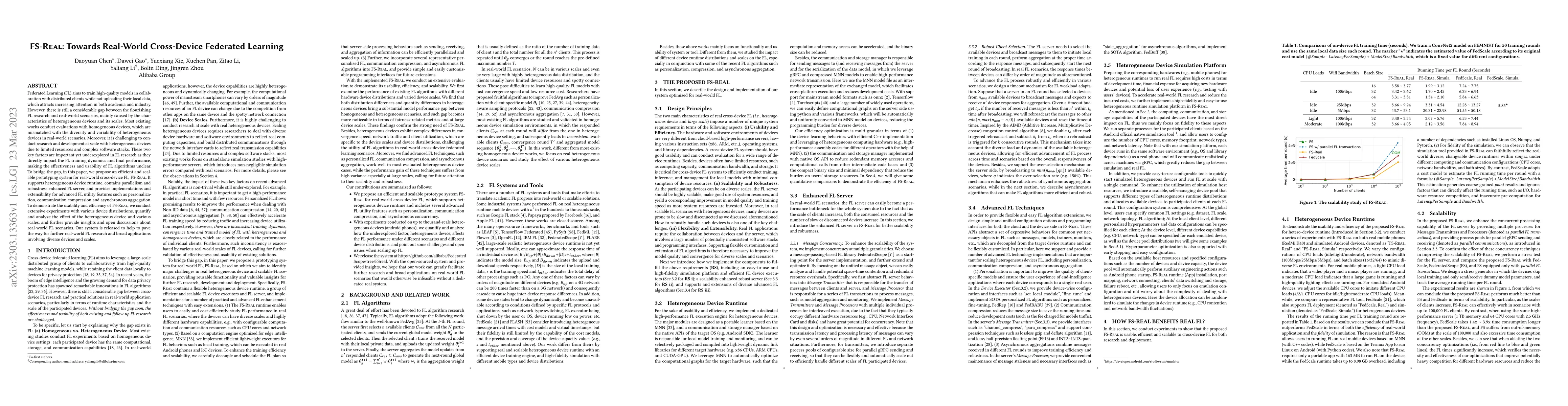 Thumbnail for FS-Real: Towards Real-World Cross-Device Federated Learning