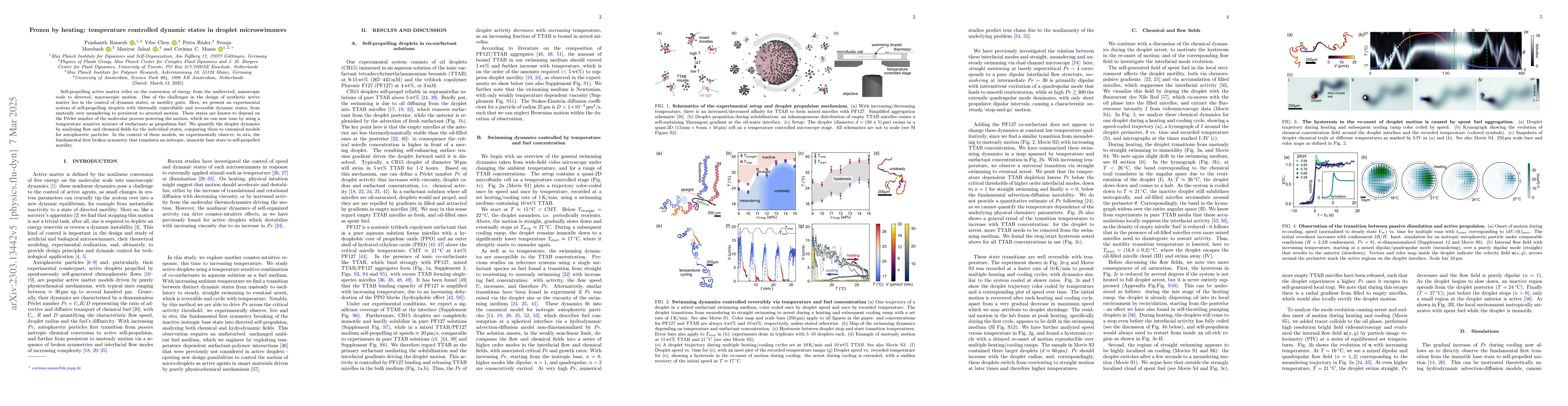 Thumbnail for Arrested on heating: controlling the motility of active droplets by
  temperature