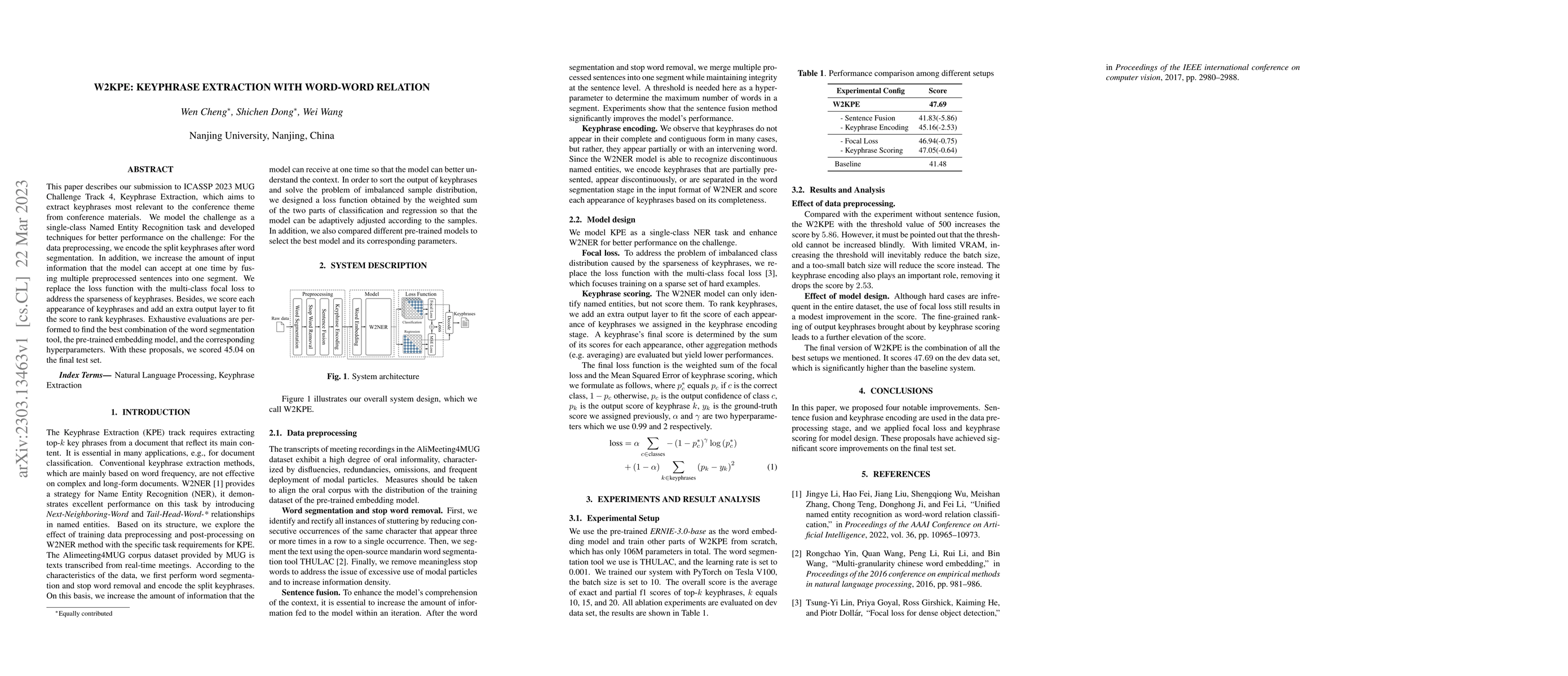 Thumbnail for W2KPE: Keyphrase Extraction with Word-Word Relation